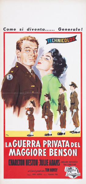 Poster La guerra privata del maggiore Benson  n. 0