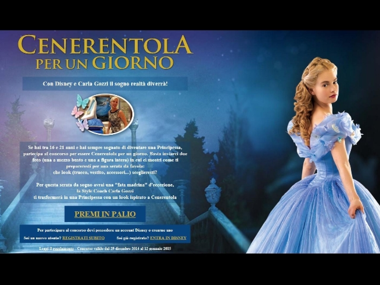 Parte concorso Cenerentola per un giorno MYmovies.it