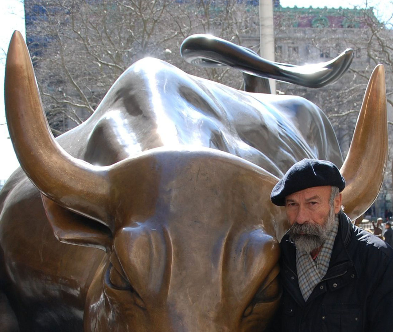IL TORO DI WALL STREET 2015 Vittoria Peace